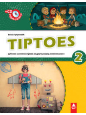 Tiptoes 2, radni udžbenik iz engleskog jezika + CD | Bigz
