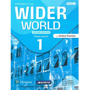 WIDER WORLD 1, 2ND EDITION, RADNA SVESKA ZA 5.RAZRED osnovne škole | Akronolo-Longman