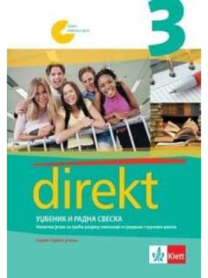 Direkt 3, udžbenik i radna sveska + CD | Klett