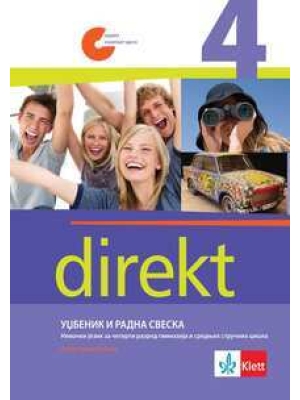 Direkt 4, udžbenik i radna sveska | Klett