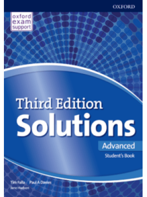 Solutions 2nd edition Advanced - udžbenik za četvrti razred srednje škole | Novi Logos
