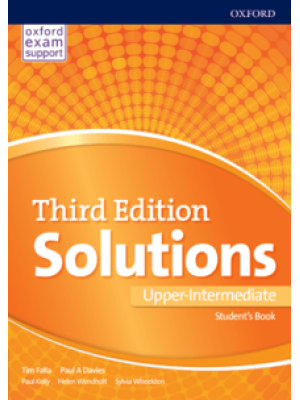Solutions 2nd edition Upper-intermediate - udžbenik za 3. i 4. razred srednje škole | Novi Logos
