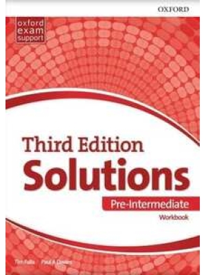 Solutions 3rd edition Pre-intermediate - radna sveska za prvi razred srednje škole | Novi Logos