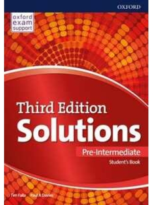 Solutions 3rd edition Pre-intermediate - udžbenik za prvi razred srednje škole | Novi Logos