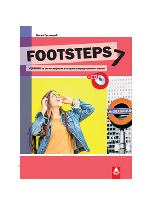 Footsteps 7  udžbenik iz engleskog za 7r | BIGZ