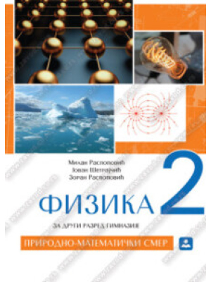 FIZIKA za 2. razred gimnazije - prirodno-matematički smer | Zavod za udžbenike