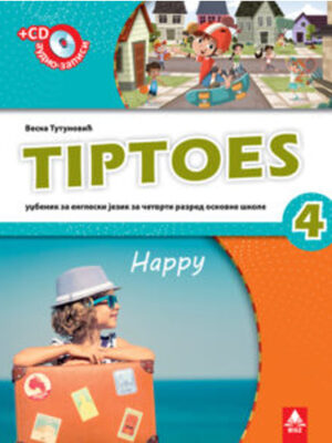 Tiptoes 4 udžbenik iz engleskog jezika i CD | BIGZ